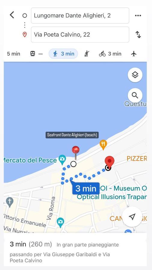 Civico 22 Apartman Trapani Kültér fotó